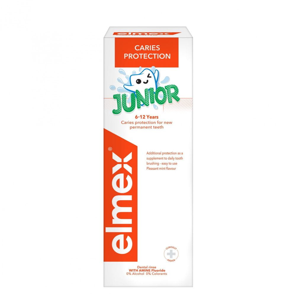Elmex Junior ústna voda 400 ml